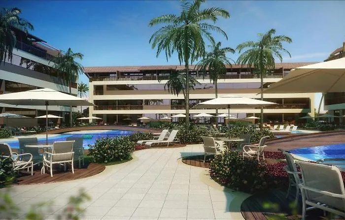 Flat Muro Alto Condomínio Malawi - Térreo 104H Pôrto das Galinhas